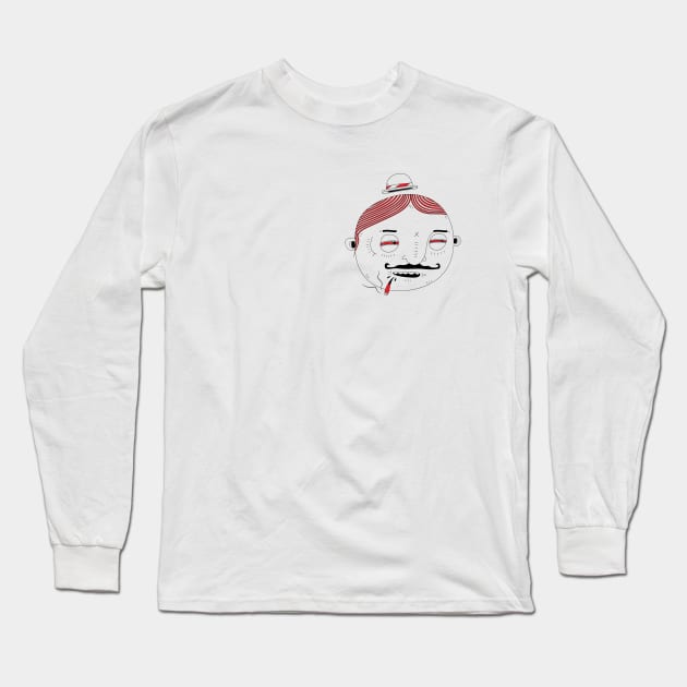 Smoke Long Sleeve T-Shirt by eclistrations